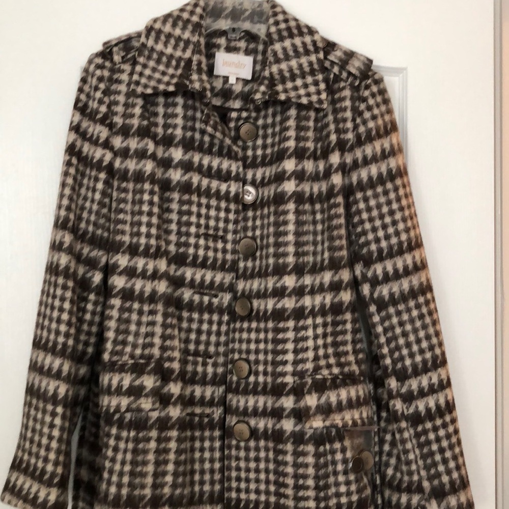 Brown and Cream Coat